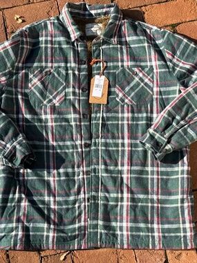 Mens Original Vintage Weatherproof Sherpa Lined Jacket Size XL NWT